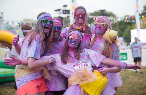 The color run